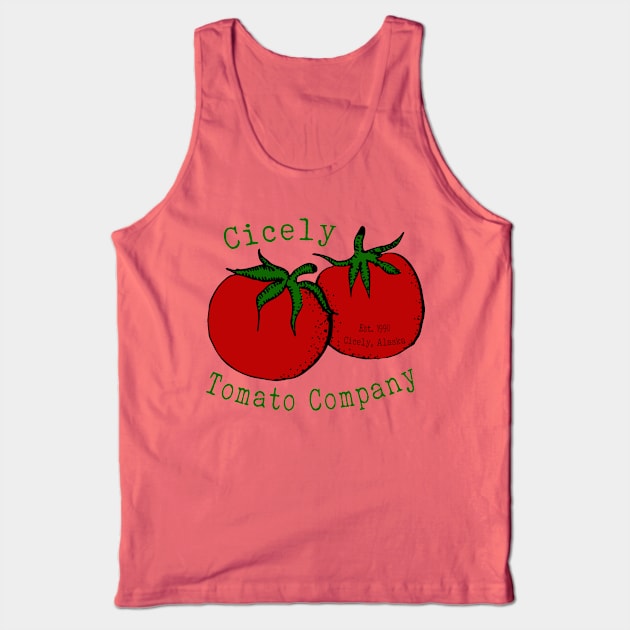 Cicely Tomato Company Northern Exposure Roslyn Tank Top by SonnyBoyDesigns